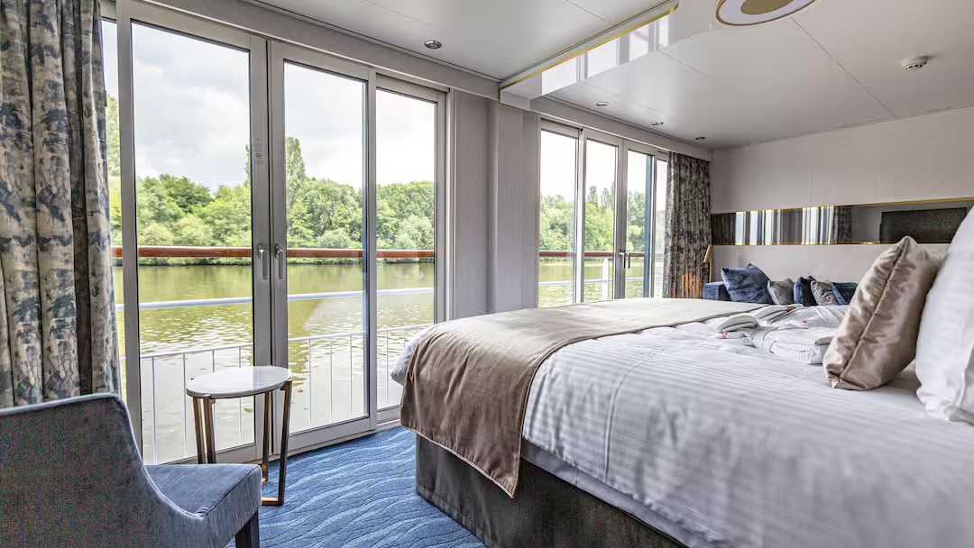 Deck 3 French Balcony Suite Cabin